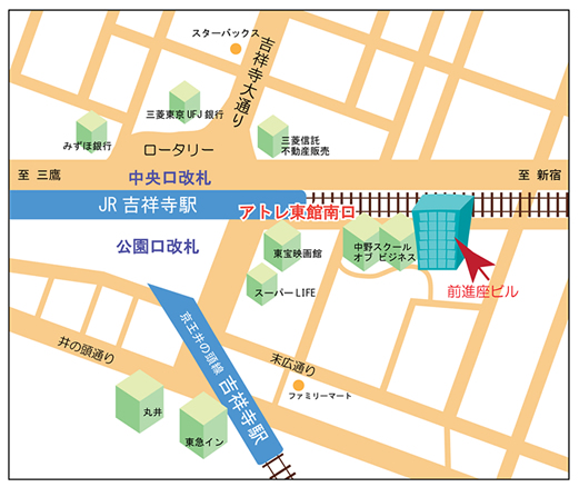 新稽古場地図