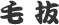 毛抜